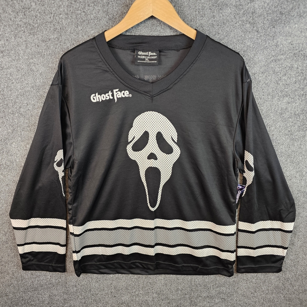 Scream Ghost Face '96 Slasher Knife Hockey Jersey Unisex Size- XL
